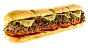 1 sandwich (267 g) 6" Sriracha Steak Melt