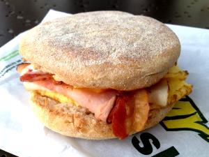 1 sandwich (285 g) Sunrise Subway Melt
