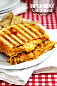 1 sandwich (287 g) Buffalo Chicken Panini (Multigrain)