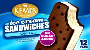 1 sandwich (3 oz) Slim-a-Bear Reduced Fat No Sugar Added Vanilla Sandwiches