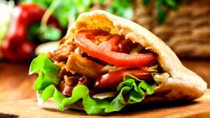 1 sandwich (309 g) Greek Chicken Pita