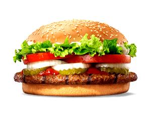 1 sandwich (319 g) Double Whopper Sandwich (No Mayo)
