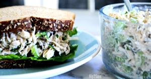 1 sandwich (322 g) Chicken Walnut Salad Sandwich