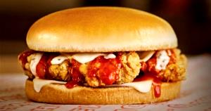 1 sandwich (329 g) Buffalo Ranch Chicken Strip Sandwich