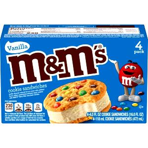 1 sandwich (3.4 oz) Ice Cream Cookie Sandwich