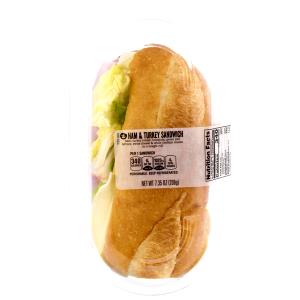 1 sandwich (340 g) 6" Turkey Swiss on Italian Bread