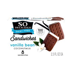 1 sandwich (37 g) Coconut Milk Minis - Vanilla