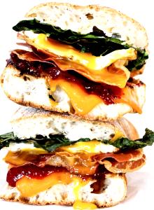 1 sandwich (370 g) Ciabatta Breakfast Sandwich