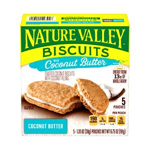 1 sandwich (38 g) Biscuits with Coconut Butter