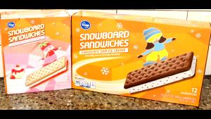 1 sandwich (41 g) Mini Snowboard Sandwiches