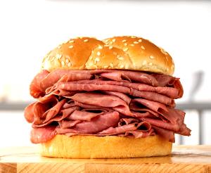 1 sandwich (43 g) Jr. Roast Beef (No Bun)
