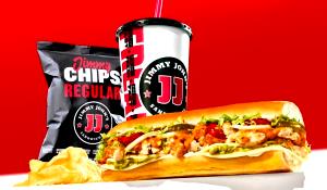 1 sandwich (491.55 g) Kickin