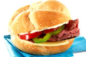1 sandwich 5" Roast Beef Sandwich