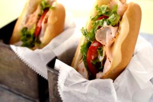 1 sandwich 5" Turkey Sub