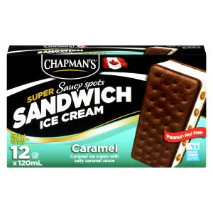 1 sandwich (52 g) Creamy Caramel Ice Cream Sandwich