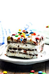 1 sandwich (54 g) Birthday Cake Ice Cream Sandwich