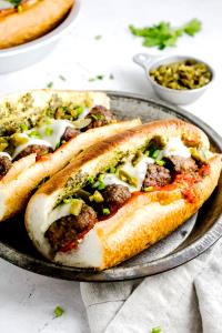 1 sandwich 6" Meatball Sub