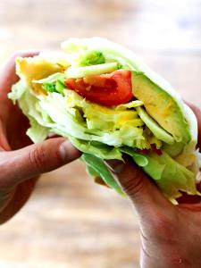 1 sandwich Vegetarian Unwich