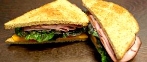 1 sandwich (628 g) Black Forest Ham & Cheese Sandwich (Large)