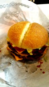 1 sandwich (632 g) 6" Double Steak & Cheese