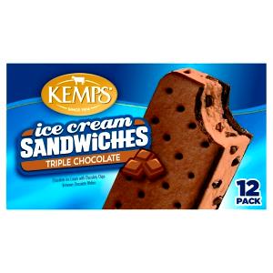 1 sandwich (64 g) Triple Chocolate Ice Cream Sandwich