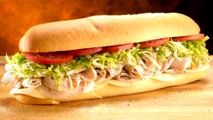 1 sandwich 7 1/2" Turkey Breast (Better Bunch) Sub