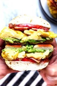 1 sandwich (7 oz) BLT with Avocado Bagel Thin Sandwich