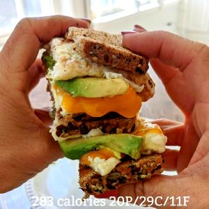 1 sandwich (70 g) Egg & Cheese