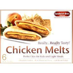 1 sandwich (71 g) Chicken Melts
