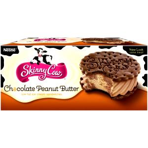 1 sandwich (71 g) Low Fat Ice Cream Sandwiches - Chocolate Peanut Butter