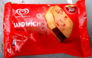 1 sandwich (71 g) Low Fat Ice Cream Sandwiches - Chocolate