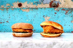1 sandwich (75 g) Chicken Breast Sandwich on Golden Bun