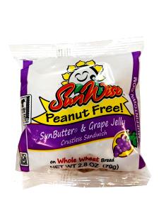 1 sandwich (79 g) Sunbutter and Grape Jelly Sandwich