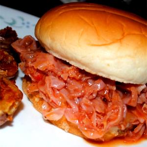 1 sandwich (8.2 oz) Chipped Ham