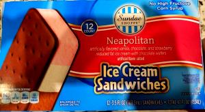 1 sandwich (83 g) Ice Cream Sandwich