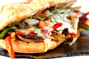 1 sandwich (8.54 oz) Angus Philly Steak Sandwich