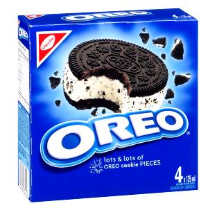 1 sandwich (88 g) Oreo Cookie Ice Cream Sandwich