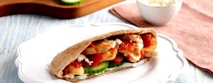 1 sandwich (94 g) Asian Chicken Pita