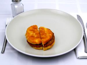 1 sandwich (94 g) Sausage Biscuit