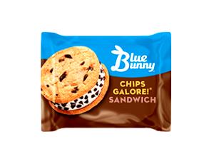 1 sandwich (97 g) Chips Galore! Ice Cream Sandwich