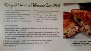 1 Sandwich Asiago Parmesan Softwhich