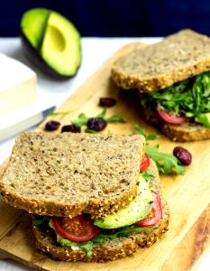 1 sandwich Avocado & Spinach Power Panini Thin with Egg Whites