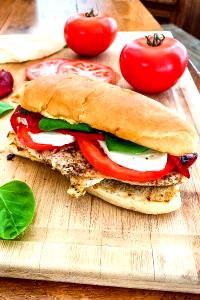 1 sandwich Balsamic Chicken with Mozzarella & Tomato Sandwich
