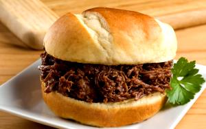 1 sandwich BBQ Beef Sandwich