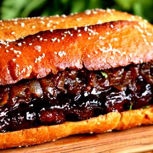 1 sandwich BBQ Rib Sandwich