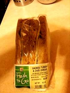 1 sandwich Big Eats Smoked Turkey with Jack Cheese & Southwest Mayo Sandwich