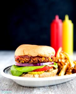 1 sandwich Black Bean Burger