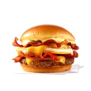 1 sandwich Breakfast Baconator (No Bun)