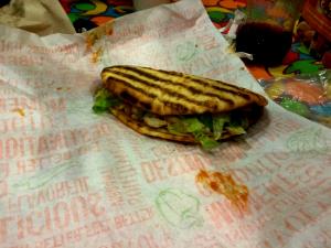 1 sandwich Caribbean Luau Flatbread