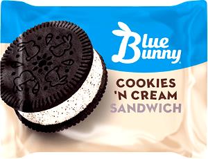 1 Sandwich Ice Cream Sandwich, Cookies 
